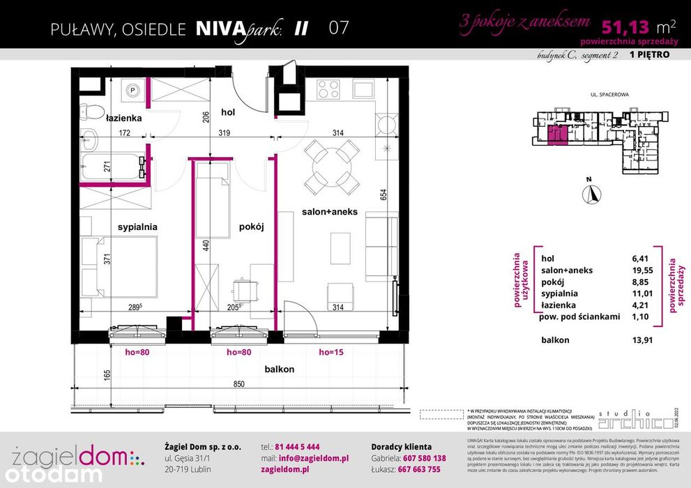 Niwa Park etap III | nowe mieszkanie C2 07