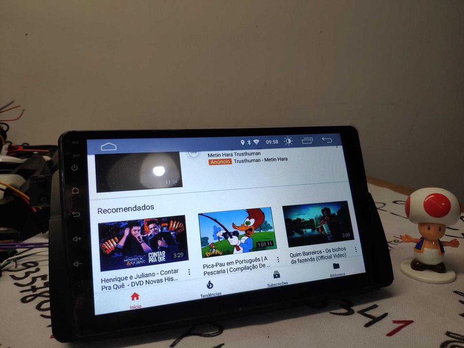 Rádio BMW E46 Android 13 WiFi GPS Novo com Garantia