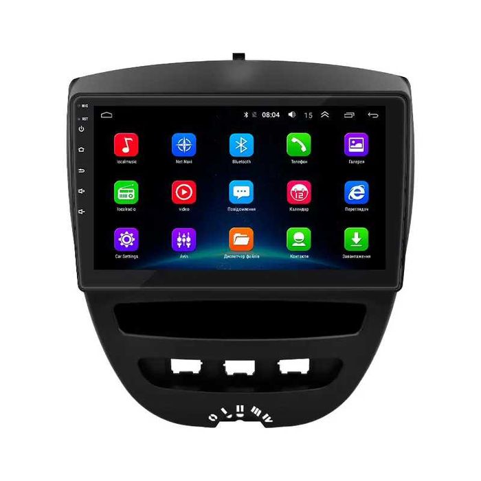 Штатная магнитола 10" Peugeot Пежо 308, 307, 408, 206, 107 Android