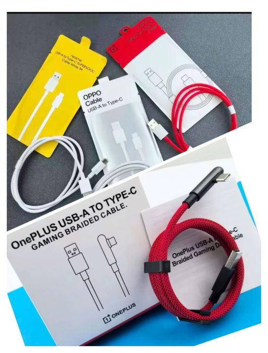 Кабель Oppo, Realme USB-A to Type-C 12A