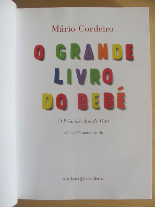 O Grande Livro do Bebé de Mário Cordeiro