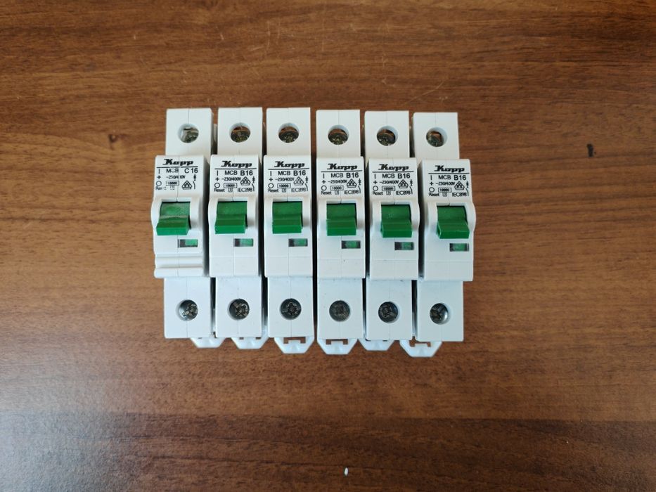 Автоматичний вимикач 16A Hager, Kopp