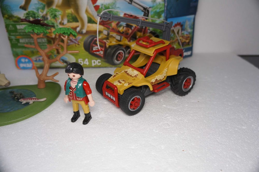 Playmobile 656 Pojazd Badawczy dinozaur stegozaur Playmobil