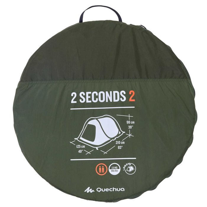 Tenda campismo Quechua 2 lugares