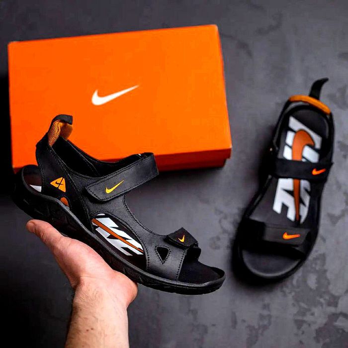 Сандали мужские кожаные босоножки Nike NS 40-45р лето 2024: 1 255 грн ...
