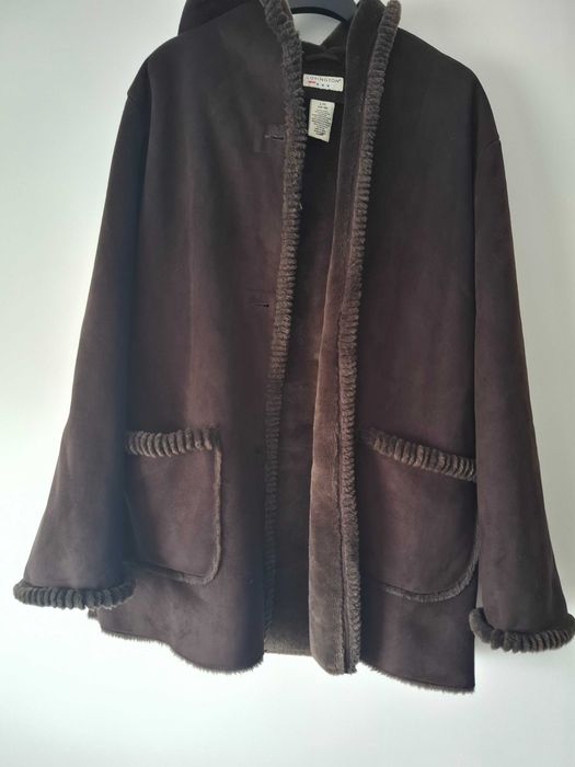 Kożuch sztuczny damski