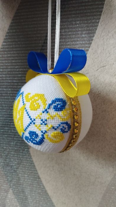 Вишиті іграшки новорічні ручна робота