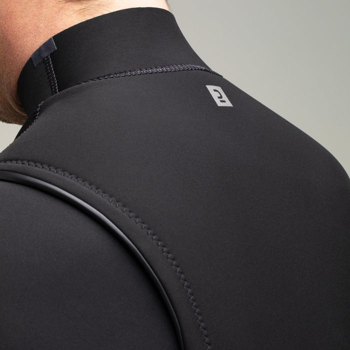 Fato de surf neoprene 4/3 mm Homem - 900 preto