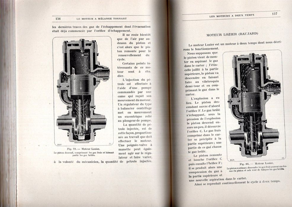 Georges lumet le moteur á mélange tonnat dans la navigation 1909