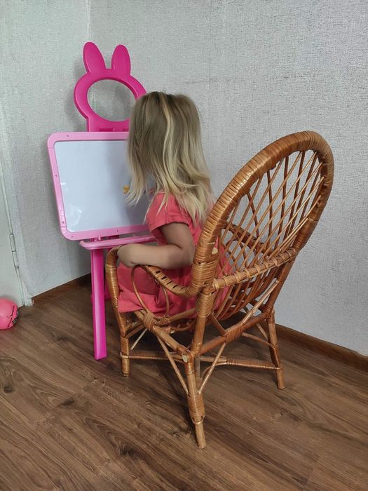 Дитяче крісло з лози!