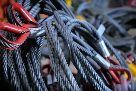 СТАЛЕВІ КАНАТИ, сталева ДРІТ, сталеві та текстильні СТРОПИ