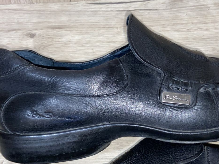 Туфлі мокасини лофери Ben Sherman натуральна шкіра р.43,44