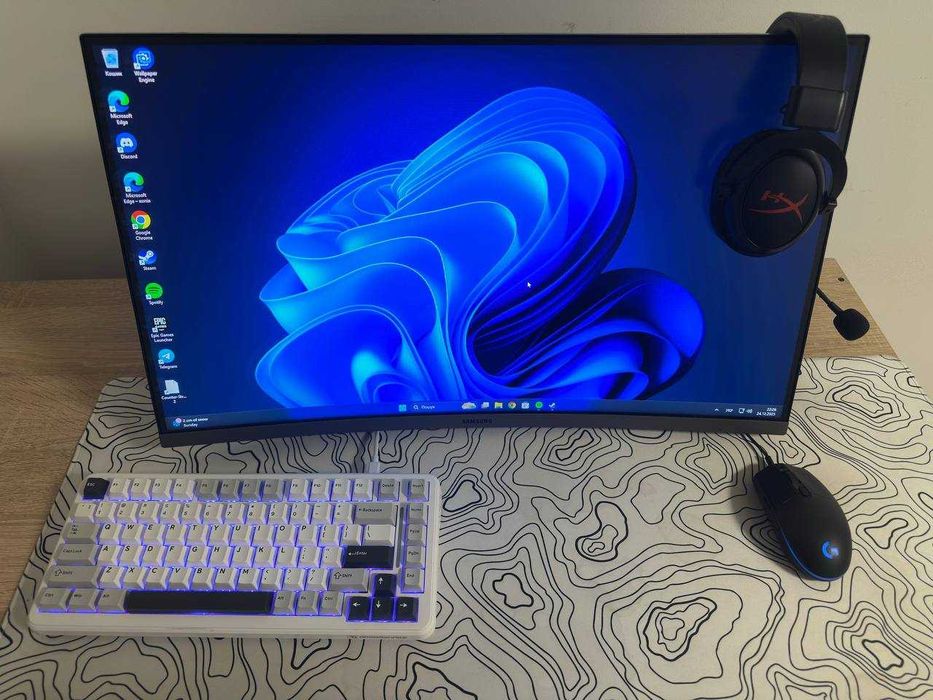 ПК- PC Повний ігровий сетап "під ключ" (PC 32GB / Monitor / Gear)