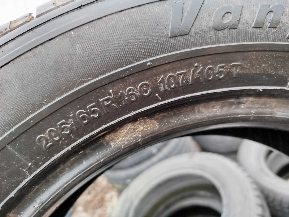 Opona używana 205/65R16C Kormoran Vanpro b2 1szt.