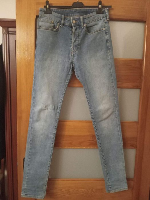 Dżinsy męskie skinny rozm. S W29