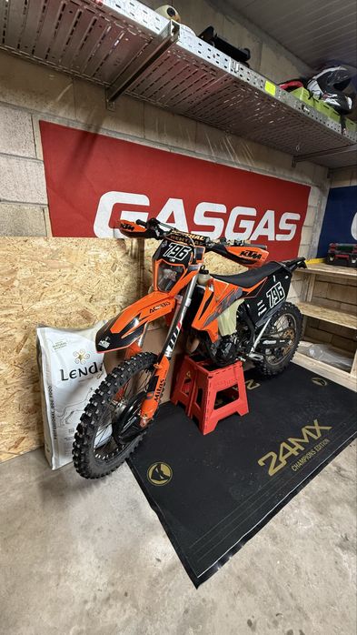 Vendo Ktm 350 exc  matricula
