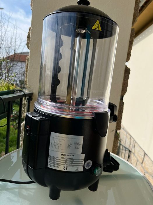 Dispensador de cacau para chocolate quente - 10L - 1,0kW