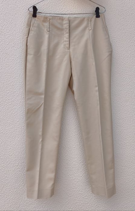 Calças bege Zara