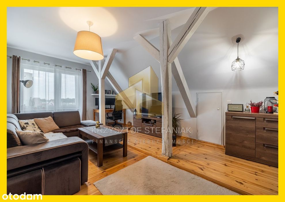 Mieszkanie 2-pokojowe |42,22 m² | Poddasze| ul. Pocztowa| Szczecin