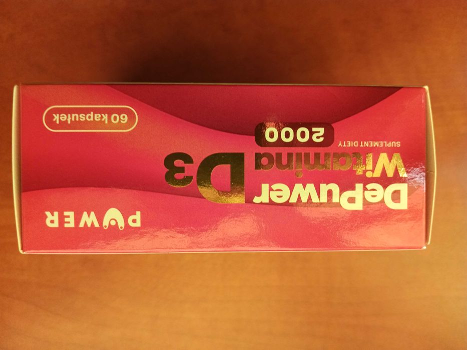 DePuwer witamina D3 2000j 60 kapsułek