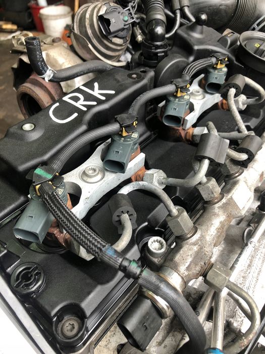 kompletny silnik 1.6 tdi o kodzie crk do audi a3 8v golf vii skoda seat