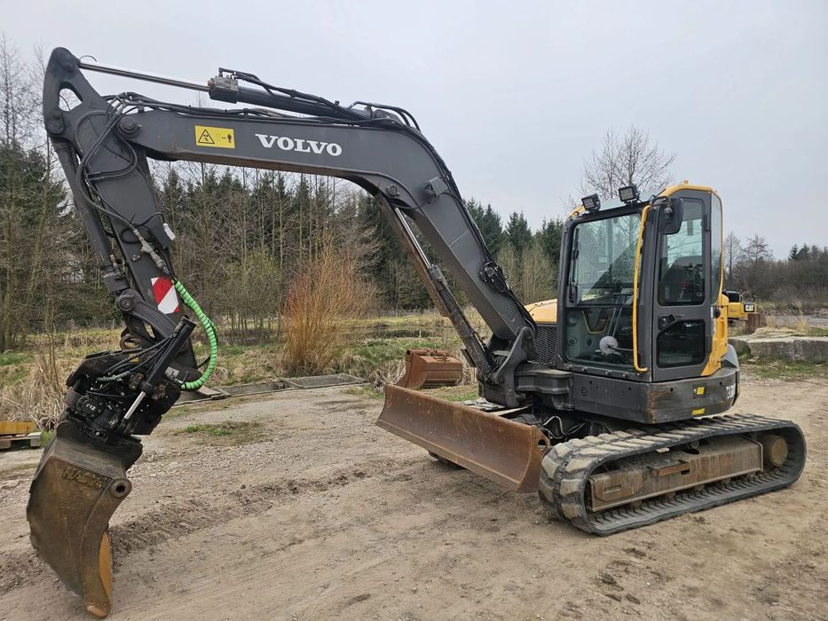 Volvo ECR88D  rototilt Steelwrist X12 | centralne smarowanie | 308 ecr 50 307