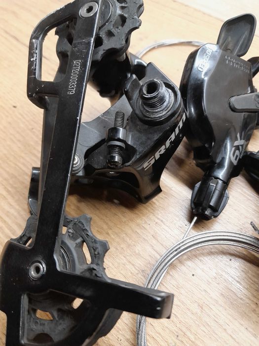 Przerzutka Sram x0 10s sram X9  + manetki X9 10s