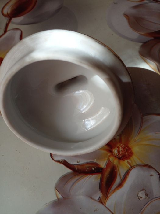 Заварочный чайник фарфоровый перламутровый ,  2,5 литра