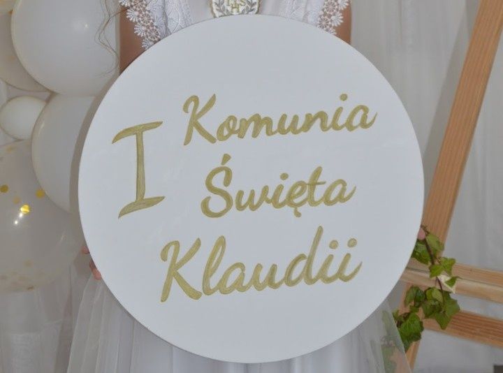 Tablica powitalna/ do ścianki