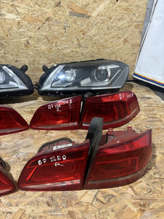 Фара фонарь стоп ліхтар VW Passat B7 Golf 7 e-golf пассат б7 гольф