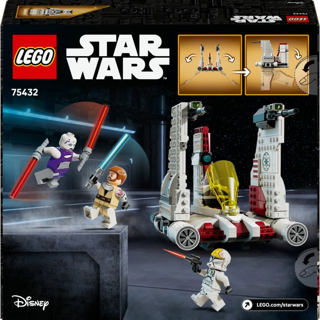 LEGO Star Wars Зоряний винищувач V-19 (75432), новая коробка