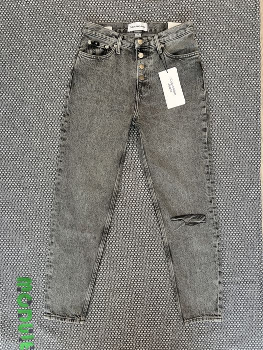 Джинси мом весна літо Calvin Klein Jeans оригінал сірі