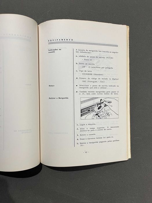 Manual de operação Silver Reed EZ-30