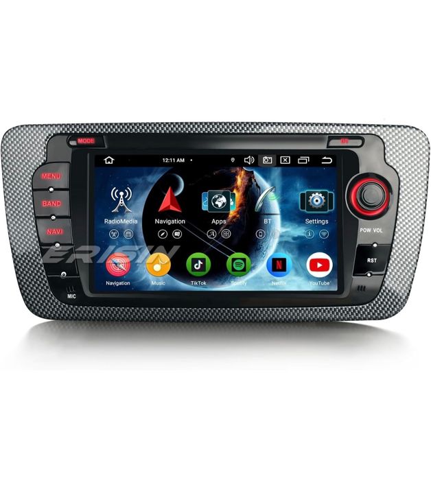 Магнітола Seat Ibiza 2009-2013 Erisin 8 ядер 4/64gb  Android