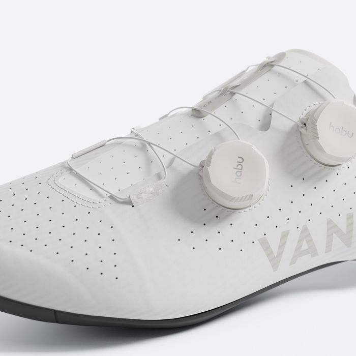 Calçado de Ciclismo de Estrada RCR-R Branco
