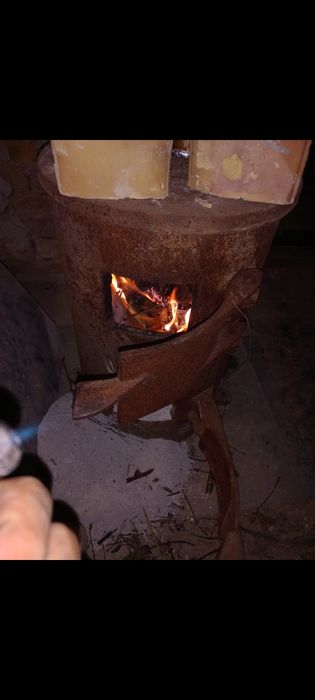 Піч буржуйська чавунна