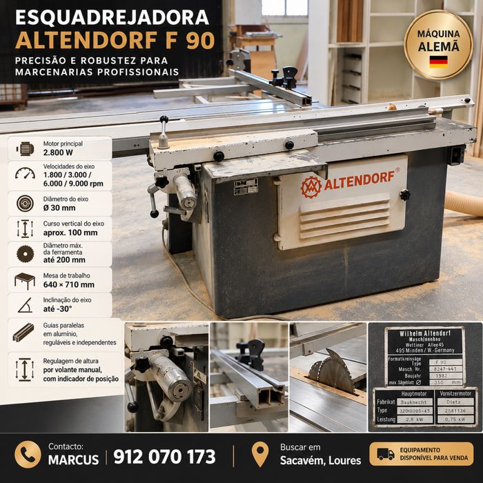 Esquadrejadora Altendorf