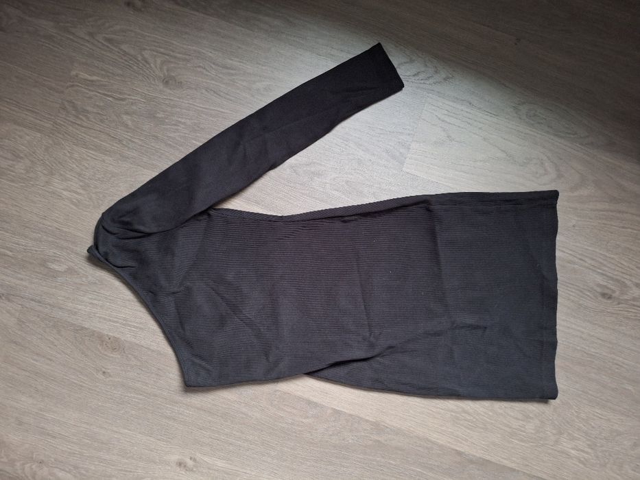 Sukienka prążkowana czarna Laurella M/L