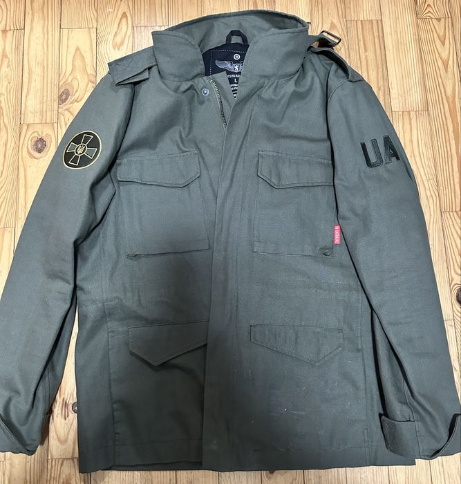 Чоловіча куртка відомого бренду Авіація Галичини. М-65 Буревій.