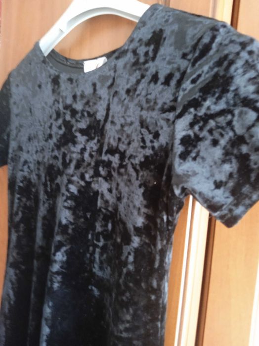 Sukienka dla dziewczynki czarna koniec roku początek 8, 9 lat
