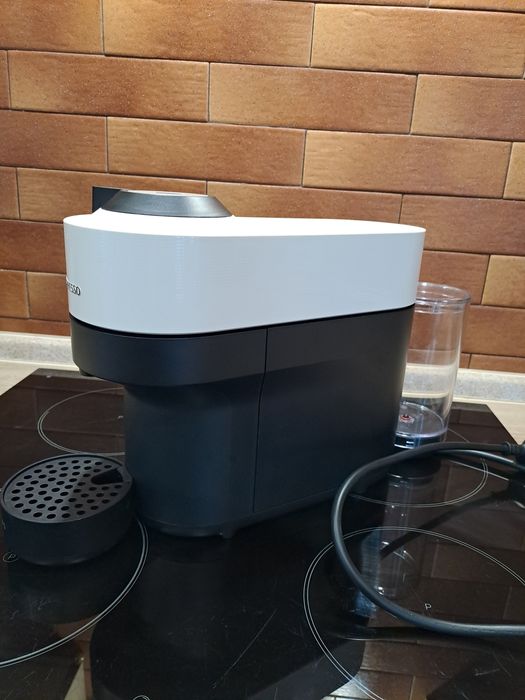 Кавомашина, Капсульна кавоварка Nespresso Vertuo Pop XN9201 White, як