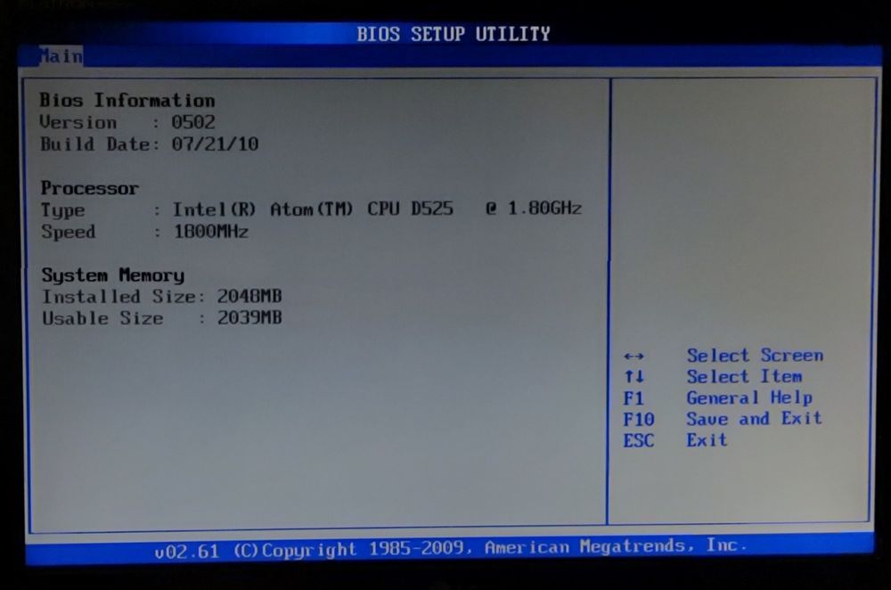 Mini PC комплект на базі Asus AT5NM10T-I, DualCore Intel Atom D525