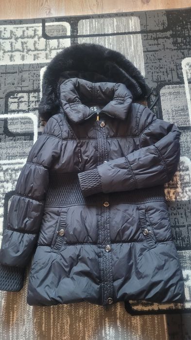 Kurtka damska zimowa na zimę czarna bardzo ciepła