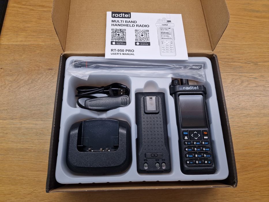 Radiostacja ręczna Radtel RT-950 PRO 2m/70cm/CB/HF/APRS/GPS
