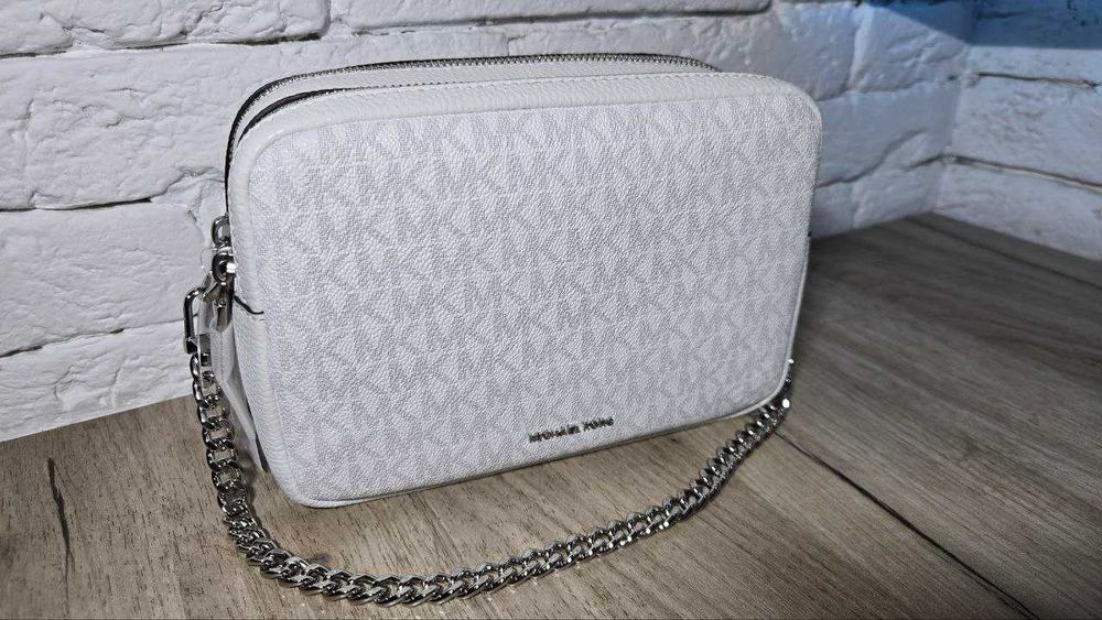 Michael Kors White Bryant Medium