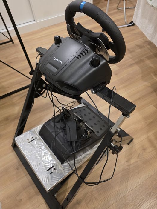 Volante G29 + Shifter com suporte para sim racing