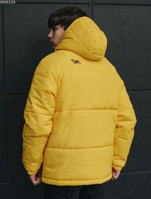 Зимова куртка Staff basic2 yellow та Burgundy
