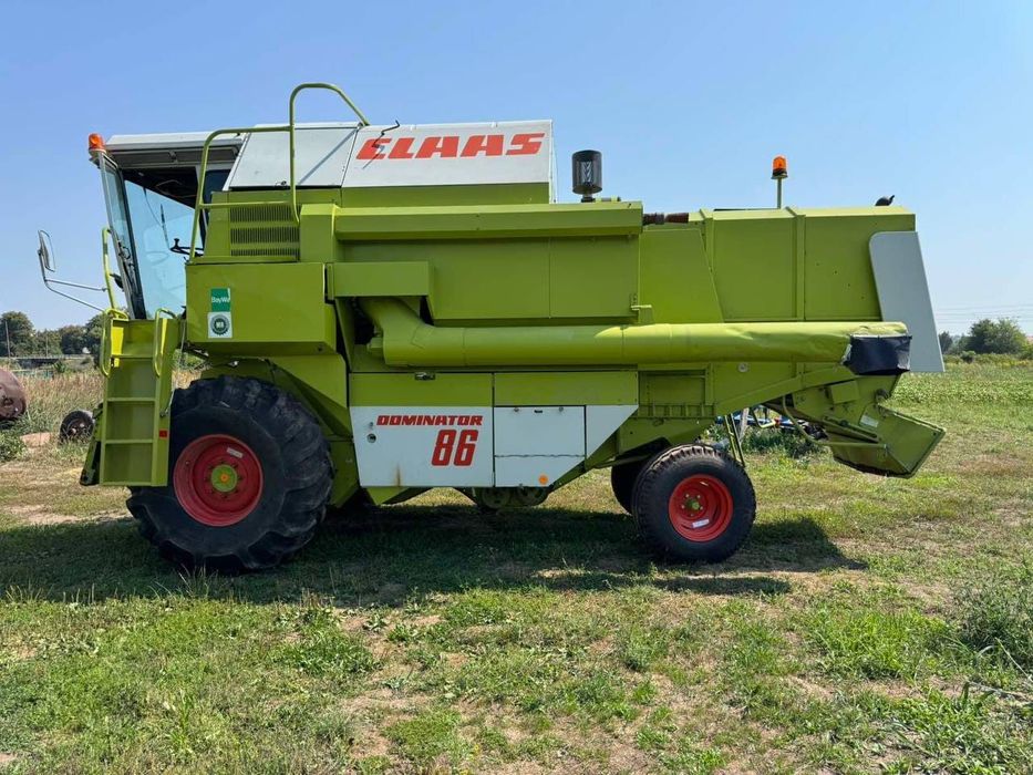 Комбайн свіжопригнаний Claas Dominator 86