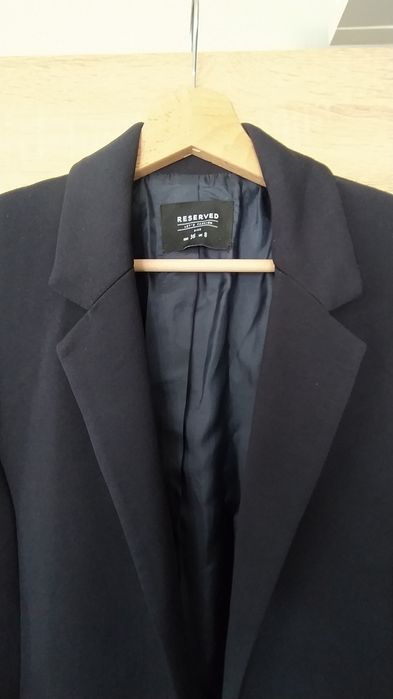 Marynarka blezer oversize Reserved granatowa rozmiar 36