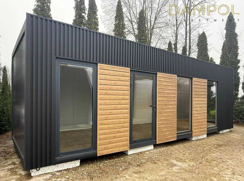 Nowoczesne Biuro Premium 9x3 | Pawilon DAMPOL